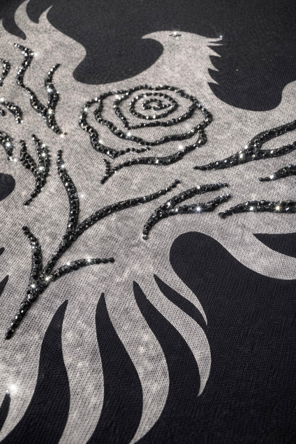 Pre-Order: Ember Snow Phoenix Rose French Terry Boxy Tank Top