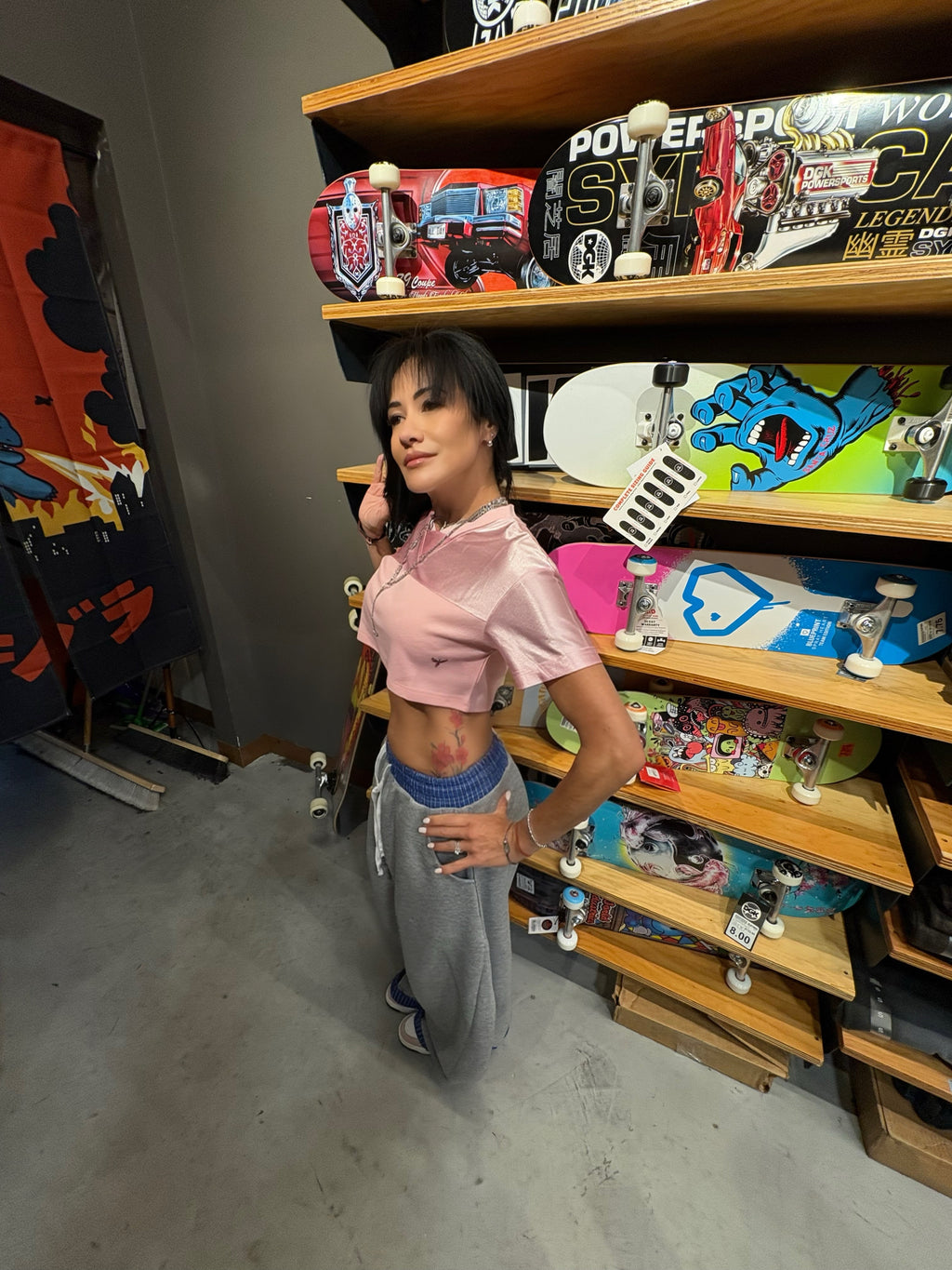Rise Mode Cropped Sport Tee