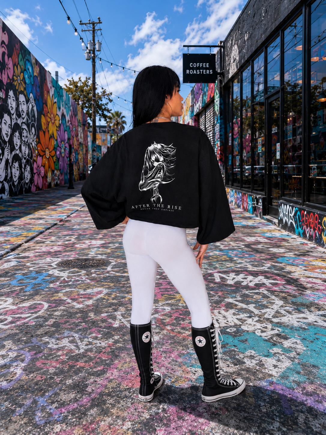After the Rise Batwing Tee