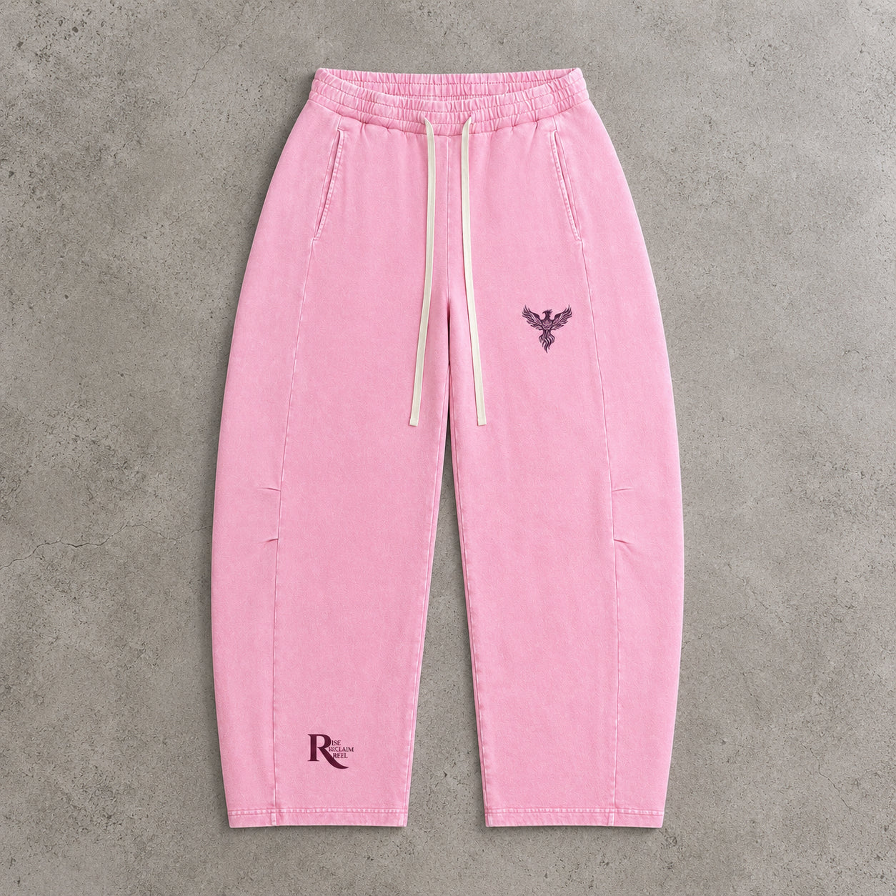 Rebel in Pink Barrel Pants