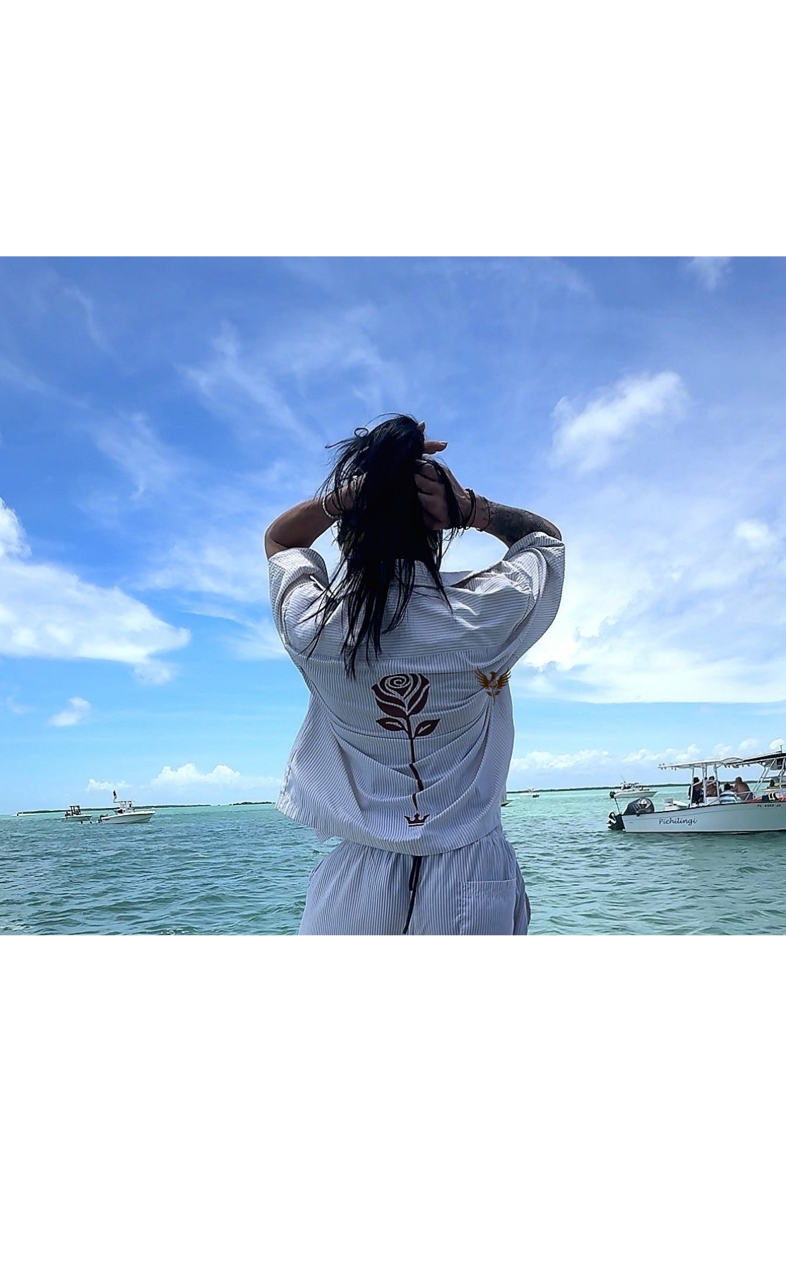 Rose Crown Revival Oversized Shirt