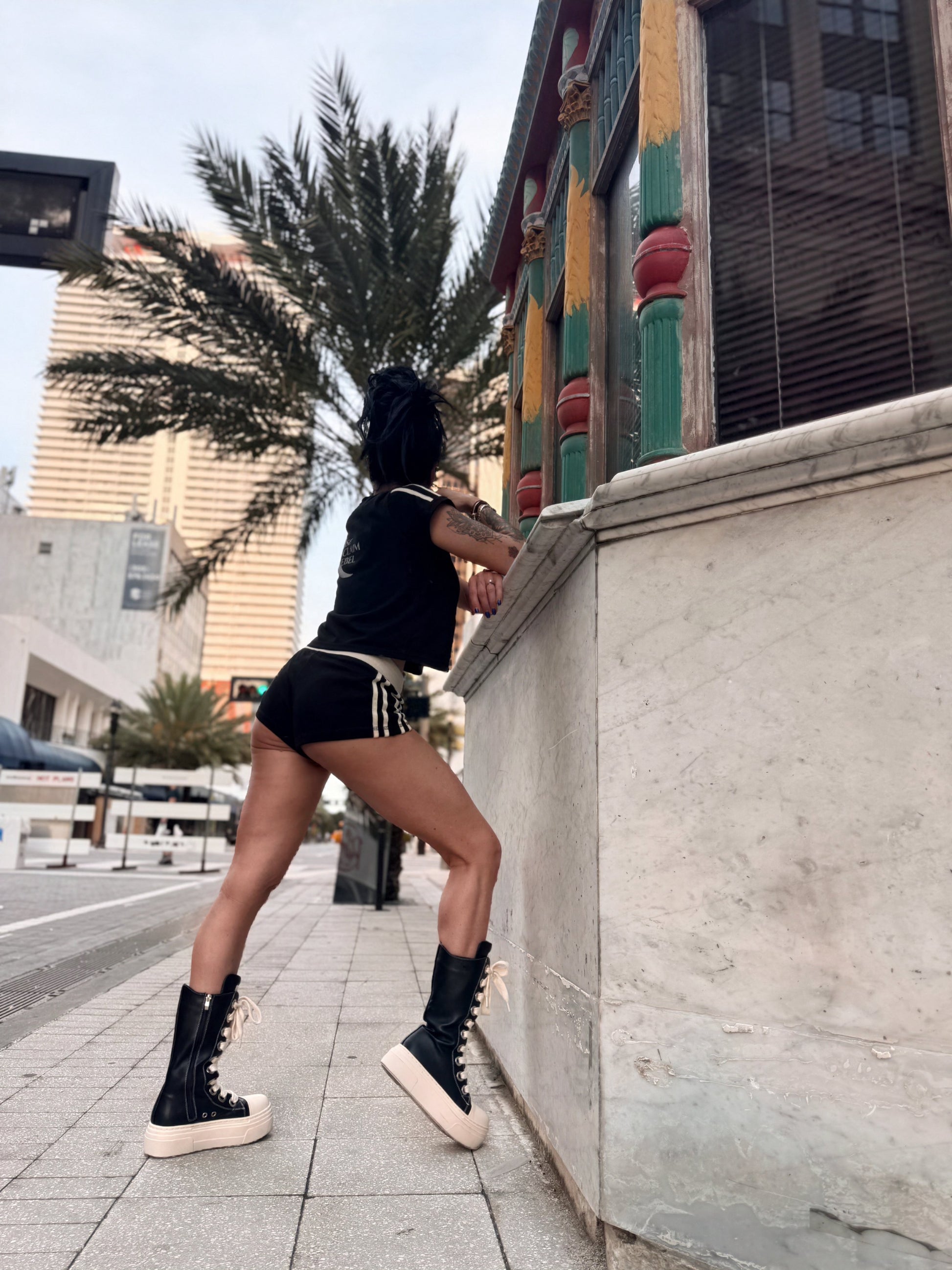 Rise Reclaim Rebel Varsity Track Shorts