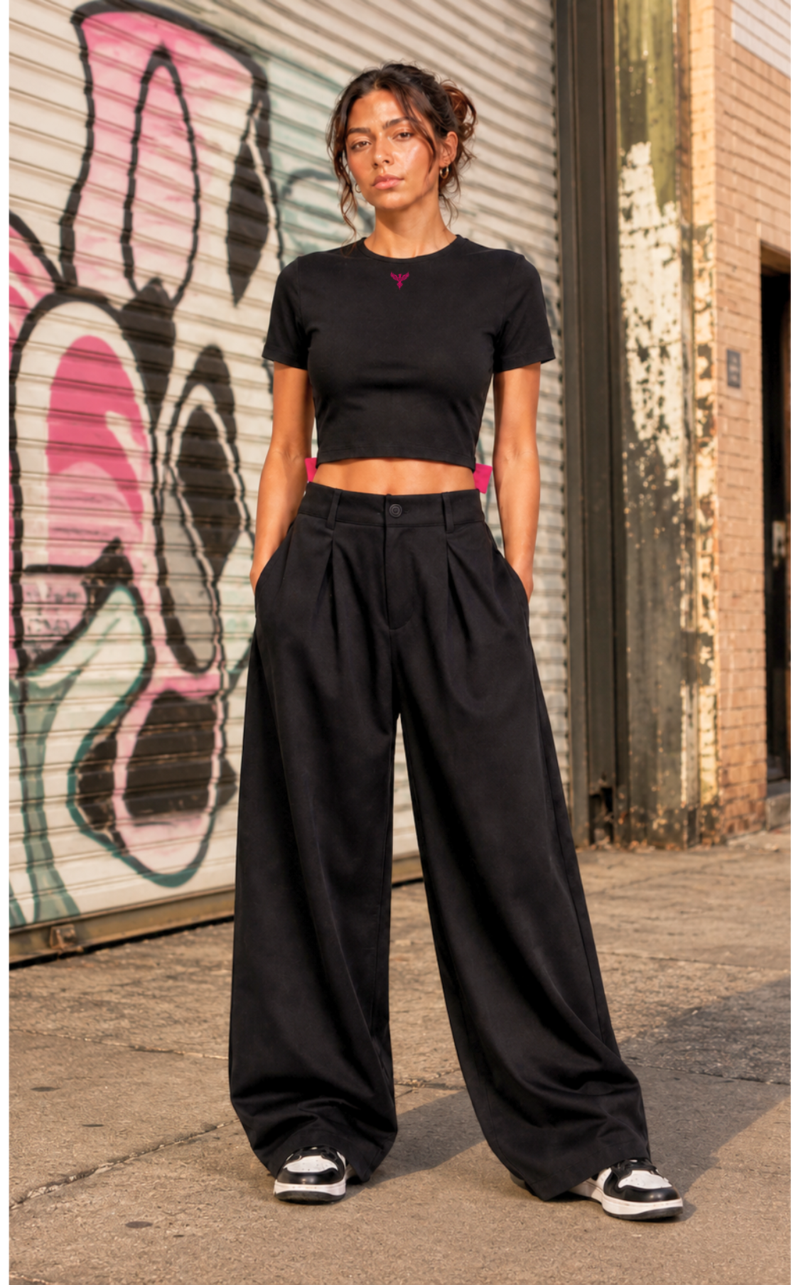 Rebel Rose Ribbon Open-Back Top