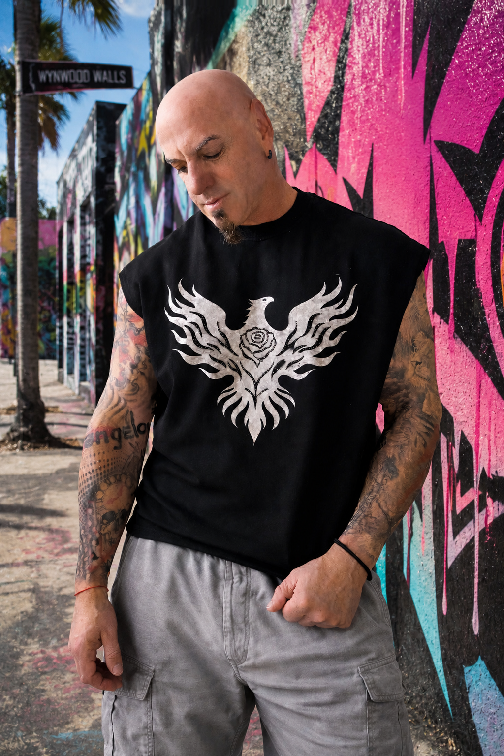 Ember Phoenix Boxy Terry Tank