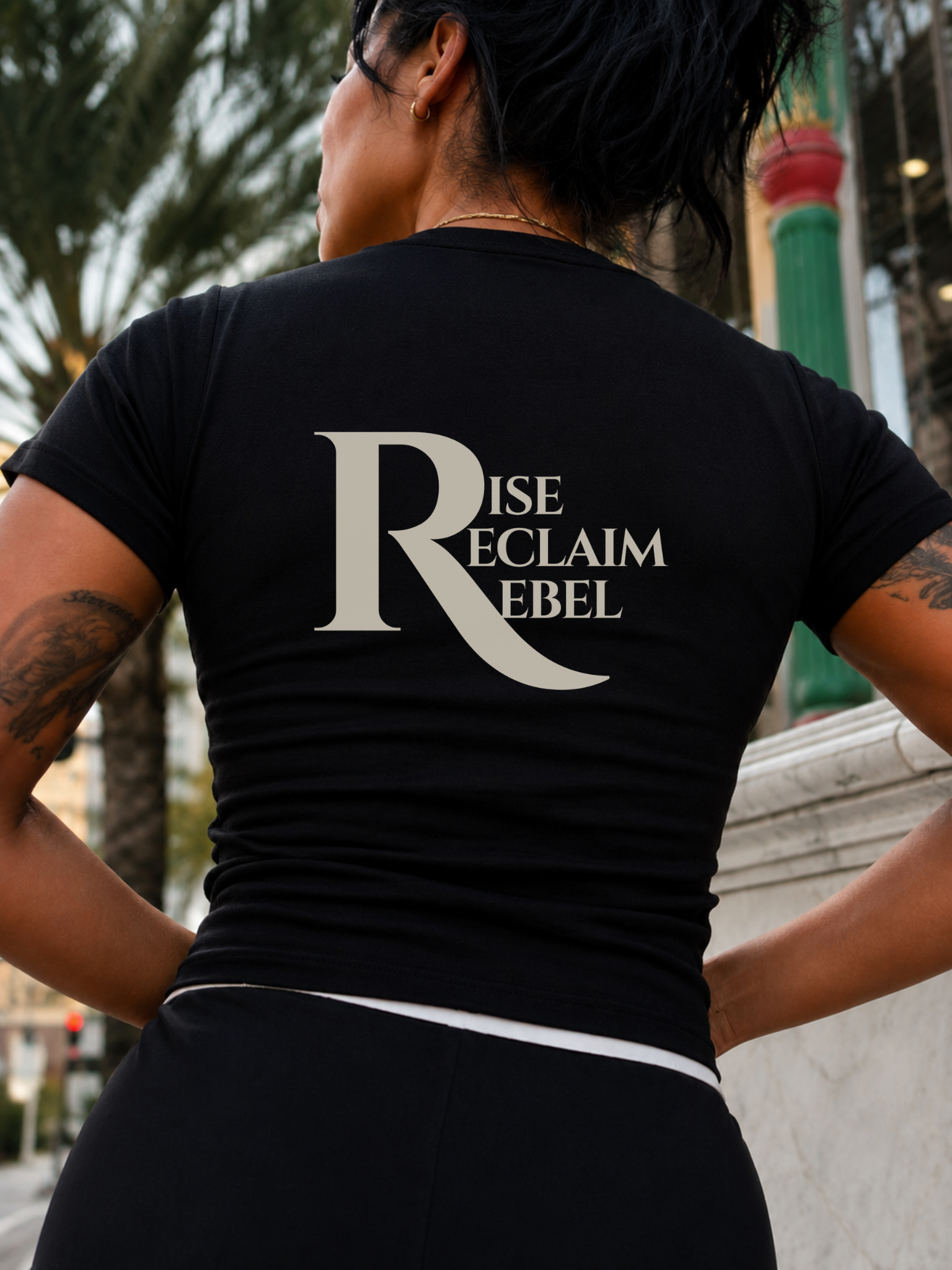 Rise Reclaim Rebel Varsity Tee