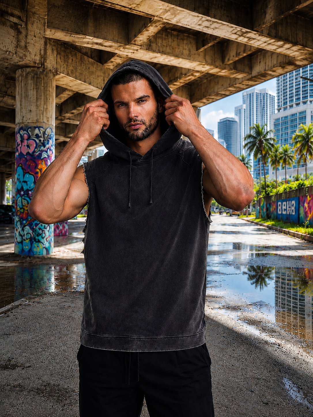 Forged in Fire Hoodie Tank Top