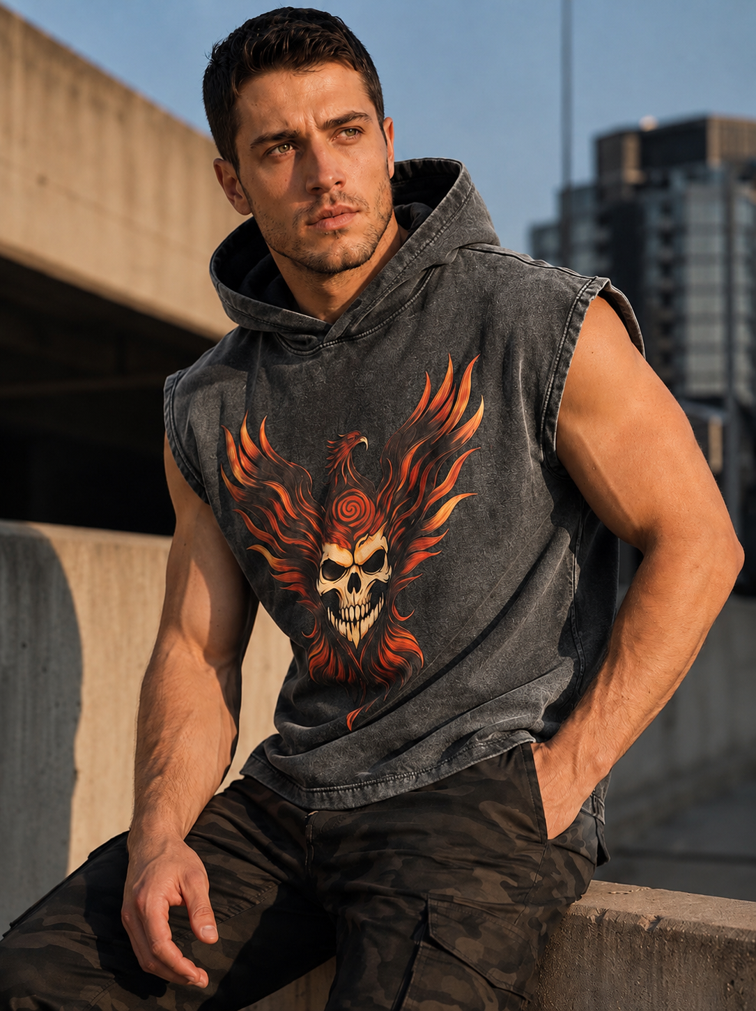 Aftermath Hooded Tank