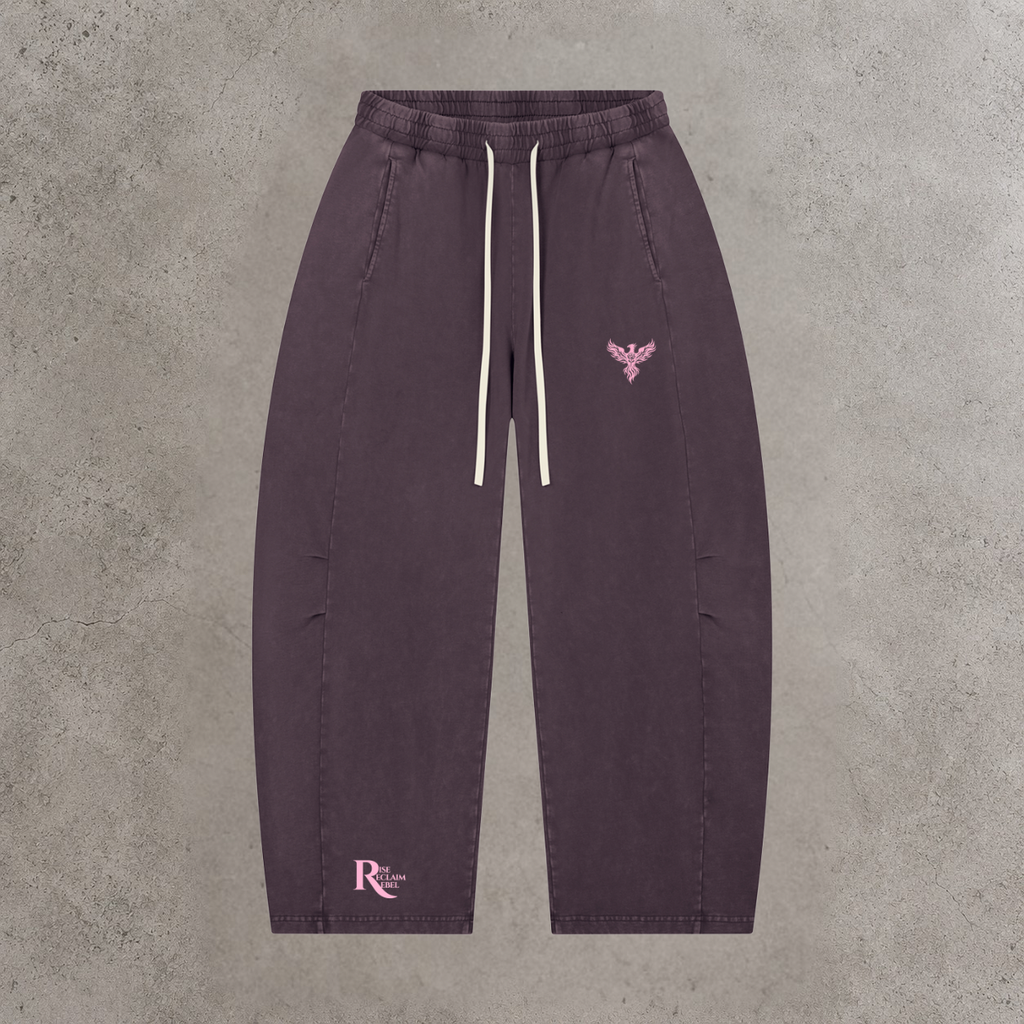 Rebel in Purple Barrel Pants