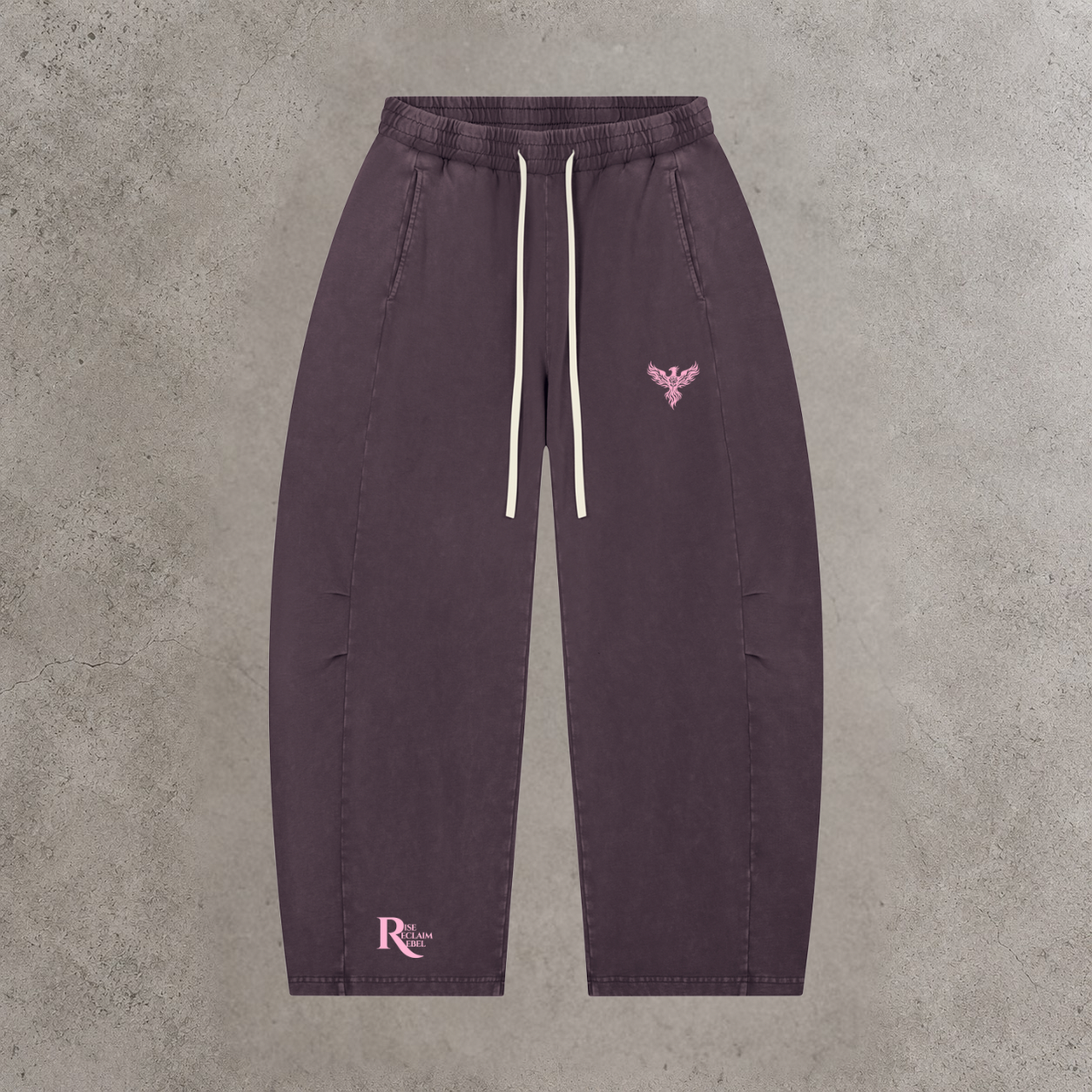 Rebel in Purple Barrel Pants