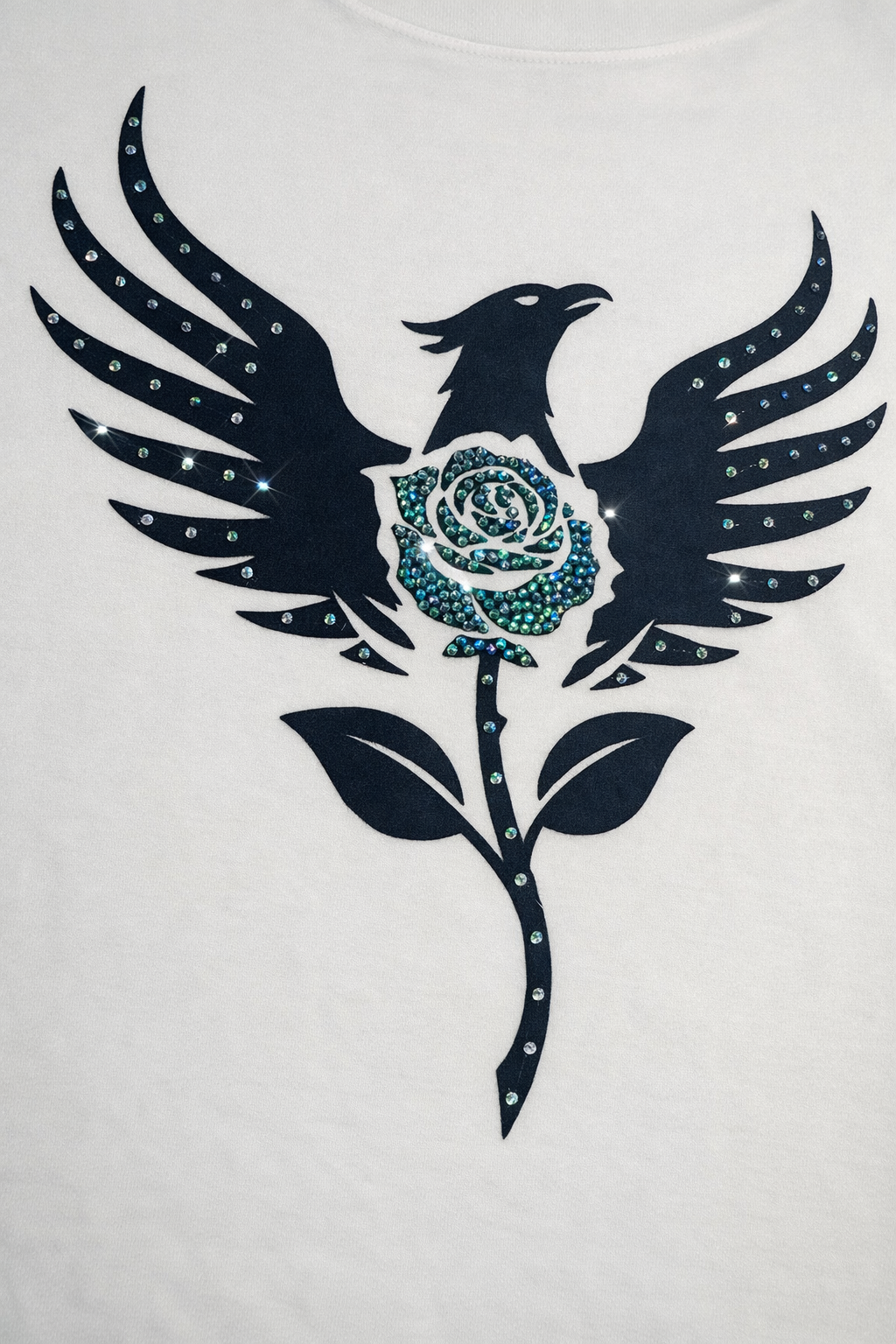 Phoenix Rising Baby Tee Seamless T-Shirt - Ember Edition