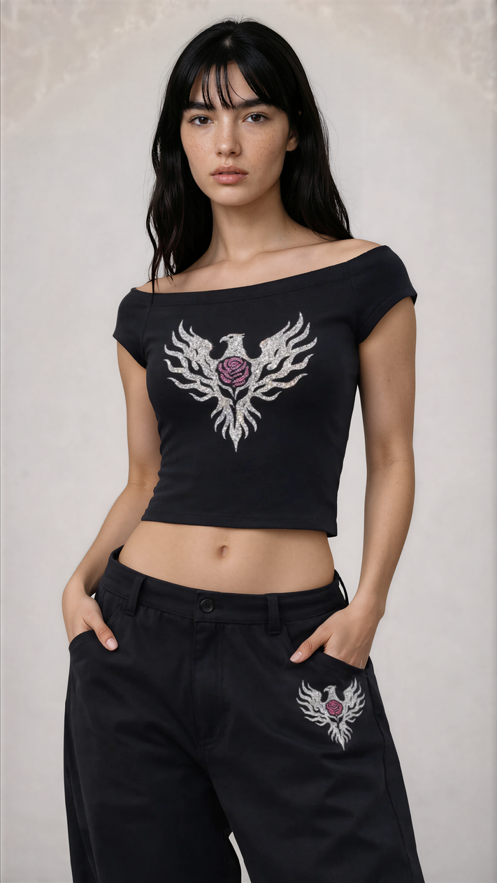 Phoenix Rose – Ember Edition Essential Wide Neck