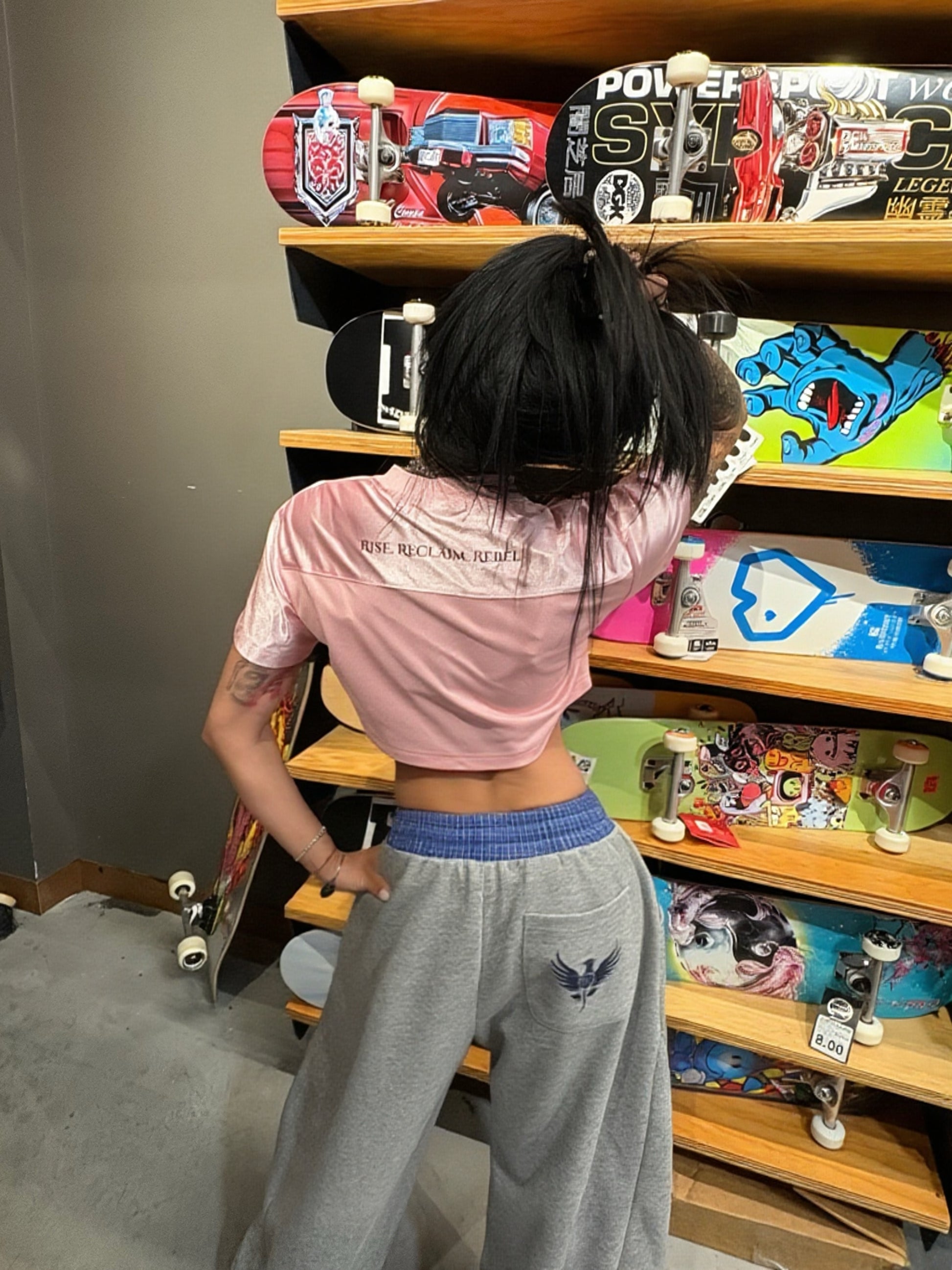 Rise Mode Cropped Sport Tee