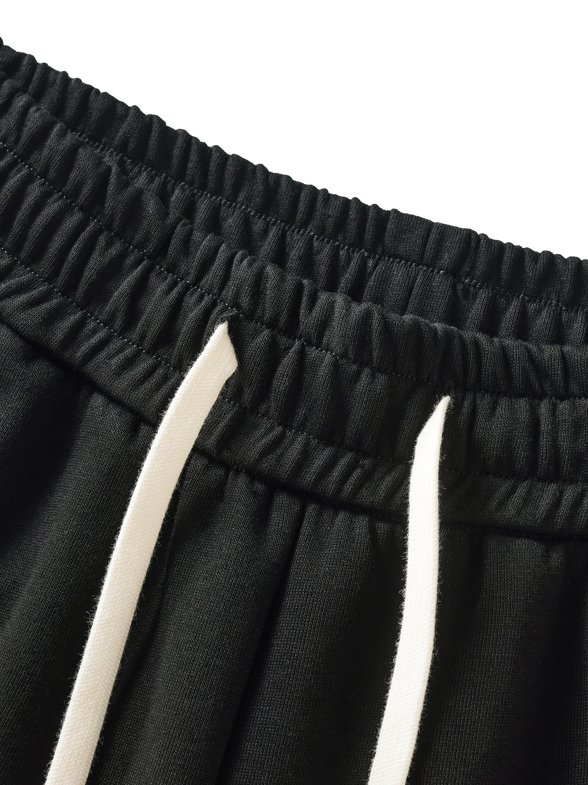 The Guarded Rose Contrast Side-Stripe Straight-Leg Pants | Unisex Premium Cotton Blend Streetwear Joggers | Durable, Athletic Fit
